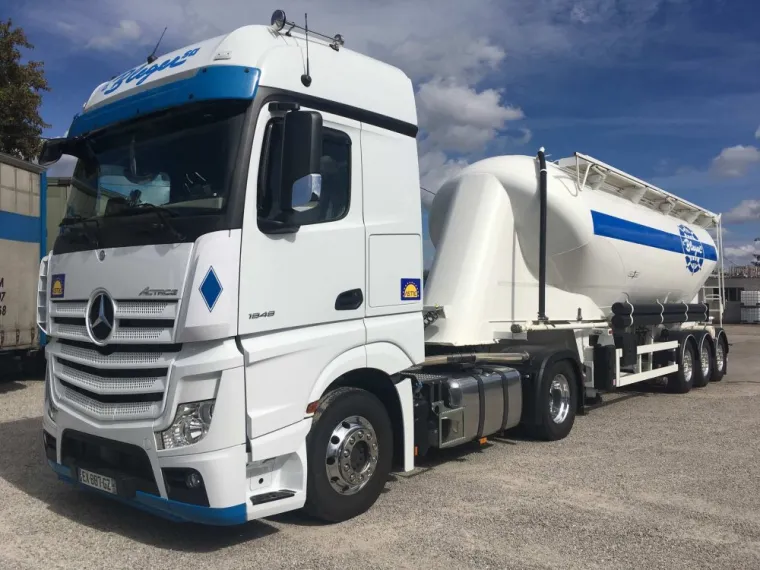 Transport de produits pulvérulents, Hilsenheim, Transports BLEGER